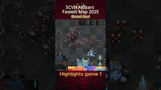 Sumar vs Invincible highlights game 1 #starcraft #scvn #esports #gaming