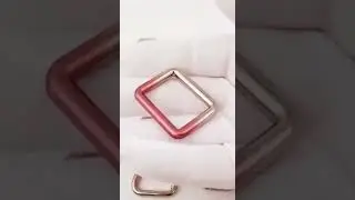 Pink & Silver Mix Color Metal Buckle Set for Handbag Pets Decoration Bicolor Snap Hook Buckle