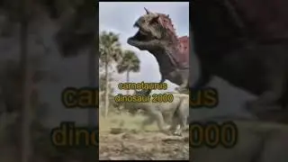 tyranosaurus rex primitive war vs carnotaurus Disney