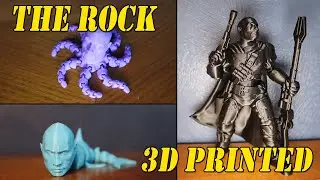 The Rock 3D Prints -  Different Shades of Rock
