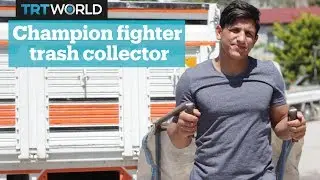 MMA fighter by night, trash collector by day