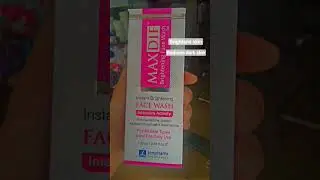 benefit of max dif face wash