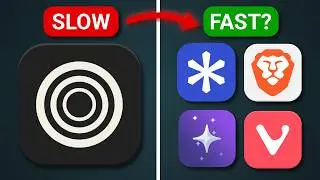 My current browser is too slow. So I tried the alternatives