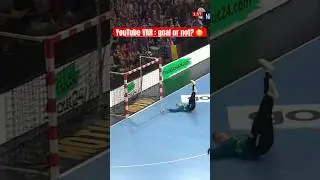 Goal or not⁉️🤔 #ehfcl #handball #h&aring;ndbold #penalty #clm