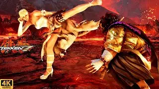 Tekken 7 | Nina 💥 Ganryu | CPU vs CPU AI vs AI