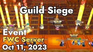 Guild Siege (Flyff World Championship) October 11, 2023 | Flyff Univers