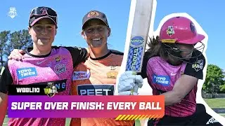 Every Ball Of Dramatic Sixers v Scorchers Super Over Finish! | #WBBL10
