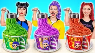 Cooking Challenge with KPop Demon Hunters | Funny Situations in Kitchen by Super Hyper DO