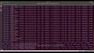 Spark Streaming with python log generator