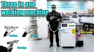 2023 new three-in-one laser welding machine cleaning and cutting multi-functional all-in-one machine