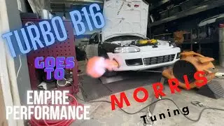 Turbo B16 Eg makes 400whp+ with Morristuning @EmpirePerformance (raw footage)