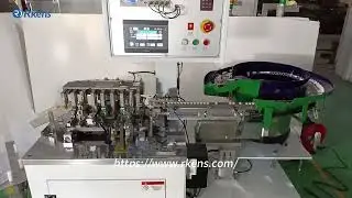 High precision Polarity detect capacitor pin cutting and bending forming machine RS-901AW