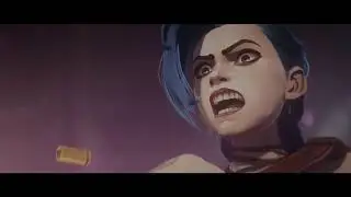 The Firelights and Jinx Fight   Part 2   Arcane   League of Legends