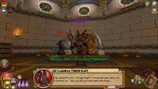 Wizard101: Fire Playthrough Episode 120-Sir Lamorak Minion and Efreet Pet