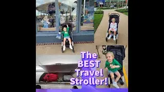 The BEST compact travel stroller for Disney World! Joolz Aer Stroller Review!