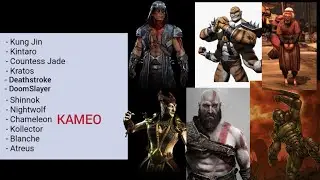 Mortal Kombat 1 &ndash; New Leak Kombat Pack 3 (Kratos, Doomslayer, Deathstroke) MK1