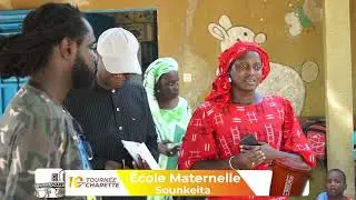L’Association Charrette humanitaire  en action UNE Ecole Une Poubelle Zone Sud Malicounda