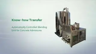 Ready Mix Concrete Plant Using Admixtures Blending Unit