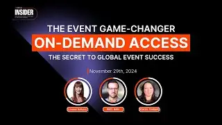 On-Demand Event Access - Why it's Vital for a Global Company | Goldcast Insider
