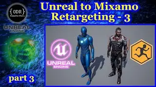 Retarget AnimBP and Animations - Retarget Unreal animations to Mixamo Characters  - 3