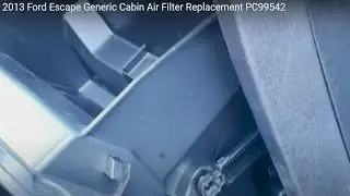2013 Ford Escape Generic Cabin Air Filter Replacement PC99542