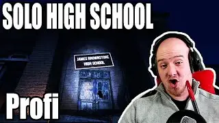 ALLEINE in der HIGH SCHOOL - Da malt der Stift!!! | Phasmophobia | Beta | Solo | Psycho D