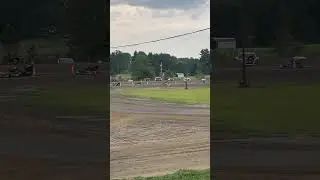 Flat Run Speedway Clone 350 Spin #3