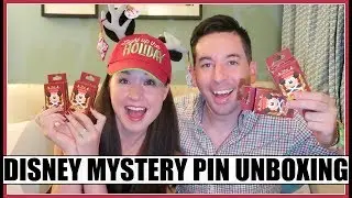 DISNEY NUTCRACKER MYSTERY PIN UNBOXING! | Collab w/ Disney Pins Blog!