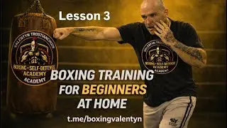Beginner Boxing Training at Home – Lesson 3.