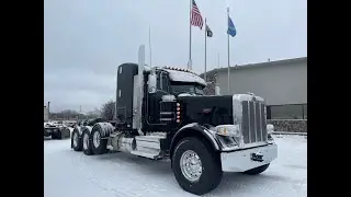 Giltner Heavy Hauls New 2023 Peterbilt 389 4 Axle with 58