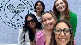 Asking guests about their makeup at Wimbledon