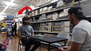 Playing Uno In Walmart