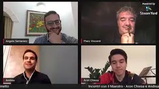 INCONTRI CON IL MAESTRO-2: Aron CHIESA e Andrea FALLICO - ClarinetOnline 20 ottobre 2020