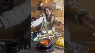 Why Korean restaurants give you so much free food?