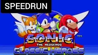 [SPEEDRUN] Sonic The Hedgehog Classic Heroes - Jogatina Completa | 720p60 HD (Leia a descri&ccedil;&atilde;o)