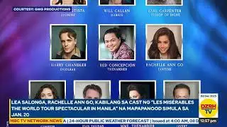 LEA SALONGA, KABILANG SA CAST NG &ldquo;LES MIS&Eacute;RABLES THE WORLD TOUR SPECTACULAR IN MANILA&rdquo;