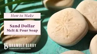 Anne-Marie Makes Sand Dollar Soap - Easy Melt and Pour | Bramble Berry