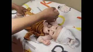 Brayden first changing video! Silicone Cuddle baby #silicone #art