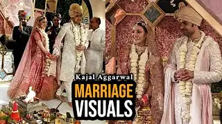 Kajal Aggarwal Marriage Visuals | kajal agarwal wedding | #KajGautKitched