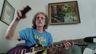 Improvising w/alternative rock backing-track - pt 1-  jam-track starts at 3:10   ☆   7.3.25