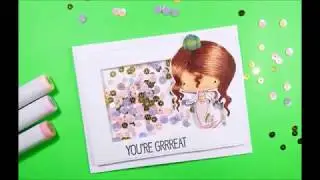 ✂️Tutorial- Tarjeta Shaker con tul✂️