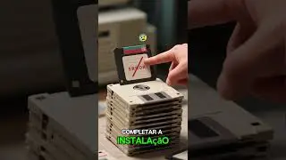 Disquetes de 1,44MB instalavam softwares enormes nos anos 90
