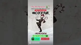 BEST Emo Pop Punk Christmas Holiday Songs Spotify Playlist MCR Twenty One Pilots Blink 182 ADTR #emo
