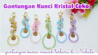 Crystal Keychain// Gantungan Kunci Kristal Ceko