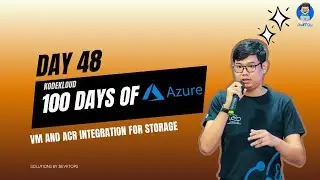 Day48: VM and ACR Integration for Storage (KodeKloud: Azure)#100daysofAzure #burmesetech