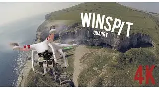 Winspit the abandoned quarry (and Swanage) 4K