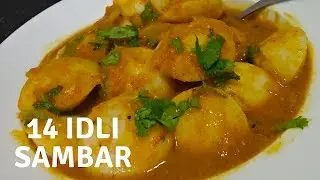 Mini Sambar Idli Recipe | 14 Idly Sambar Recipe | மினி சாம்பார் இட்லி ஹோட்டல் ஸ்டைல்