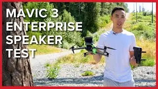 Тестирование крепления динамика Mavic 3 Enterprise