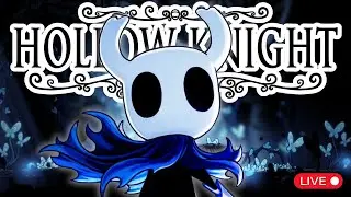 Playing Hollow Knight for the FIRST TIME and trying to get 100% COMPLETION!!!🔥