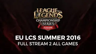 EU LCS2 Full Stream All Games W2D2 - Vitality vs Roccat | Giants vs UOL